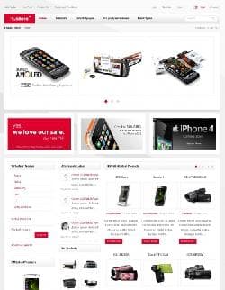 GK myStore v2.9.1 - Joomla a template of online store selling gadgets
