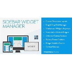 Sidebar & Widget Manager for WordPress v3.18 - менеджер сайдбаров и виджетов для Wordpress