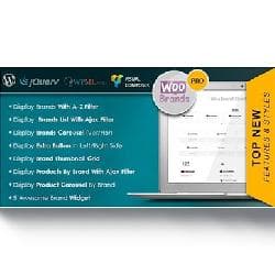 Woocomerce Brands v4.3.0 - a plug-in of addition of brands for Woocomerce