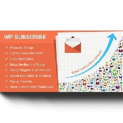  WP Subscribe Pro v1.3.1 - plugin to create the subscription on Wordpress 