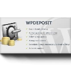  WPdeposit v1.9.5 - the monetization of your Wordpress site 