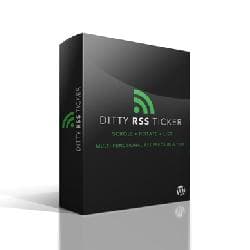 Ditty RSS Ticker v2.0.4 - management of RSS films for Wordpress