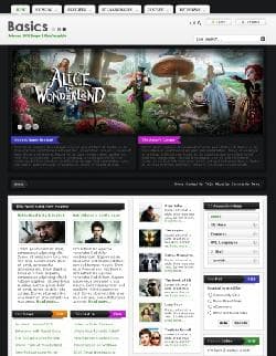S5 Basics v1.0 - a website template about fairy tales for Joomla