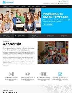  TX Academia v3.1.1 - премиум шаблон для образовательного сайта 