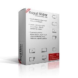 RoyalSlider v3.3.5 - creation of gallery of images in the form of a slider for Wordpress