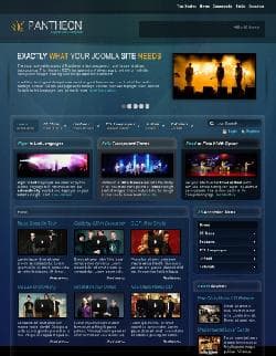  S5 Pantheon v2.0.0 - music template for Joomla 