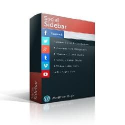  Social Sidebar v1.0.3 - социальные кнопки для Wordpress 