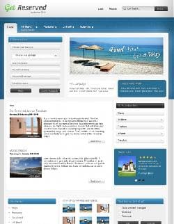 S5 Get Reserved v2.0.0 - a tourist template for Joomla