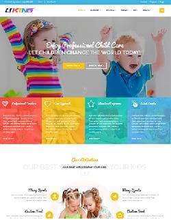 SJ Uking v1.2.0 - a premium a template for the website of school or a kindergarten