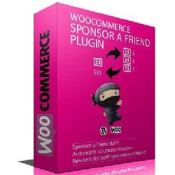 WooCommerce Sponsor a Friend Plugin v2.3 - спонсорская ссылка для WooCommerce 
