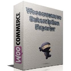  WooCommerce Subscription Exporter v1.3 - manage subscriptions for WooCommerce 