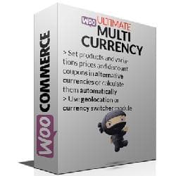 Ultimate Multi Currency Suite v1.6.1 - a multiple currency plug-in for WooCommerce