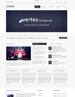  S5 Simplex v1.0 - business template for Joomla 