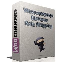 WooCommerce Distance Rate Shipping v1.0.4 - the delivery prices on the basis of distance for WooCommerce