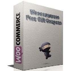 WooCommerce Free Gift Coupons v1.2.0 - раздача клиентам коды от купонов