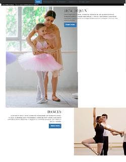 VT Dance Template v1.2 - a premium a template for the choreographic website