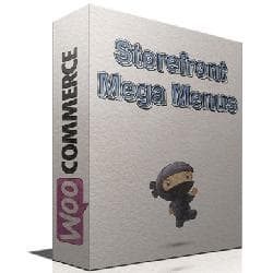  Woocommerce Storefront Mega Menus v1.4.2 - создает выпадающий список из меню верхнего уровня 