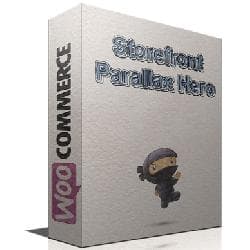 WooCommerce Storefront Parallax Hero v1.5.4 - adds the main product on pages