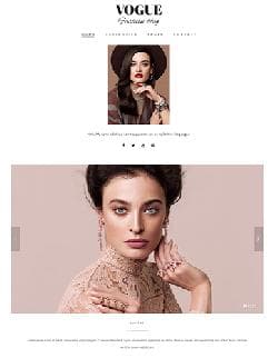  Vogue v1.4.4 - premium template for site about fashion 
