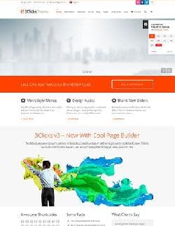 3Clicks v3.12 - the WordPress template from Themeforest No. 5092225