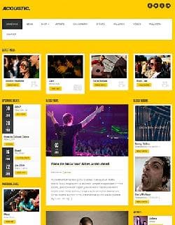 Acoustic v2.9 - the WordPress template from Themeforest No. 3750782