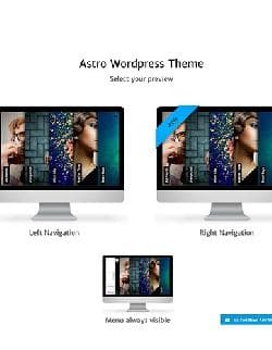 Astro v4.6 - the WordPress template from Themeforest No. 6364365