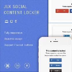Social Content Locker v1.0 - the social lock for Joomla