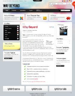 YOO Way Beyond v5.5.19 - шаблон блога для Joomla