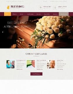  Blessing Funeral Home v3.1 - Wordpress template from Themeforest No. 11675707 