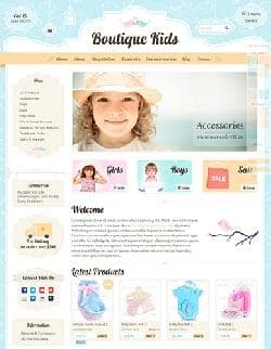 Boutique Kids v1.23.9 - шаблон Wordpress от Themeforest №9367833