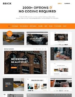 Brick v1.8 - the WordPress template from Themeforest No. 11051623