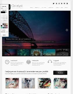  Catalyst v1.9 - Wordpress template from Themeforest No. 246080 