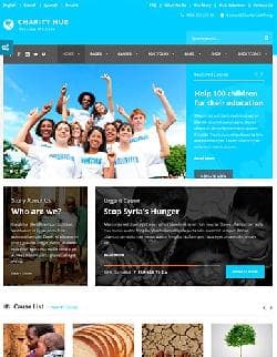 Charity Hub v1.12 - the WordPress template from Themeforest No. 7481543