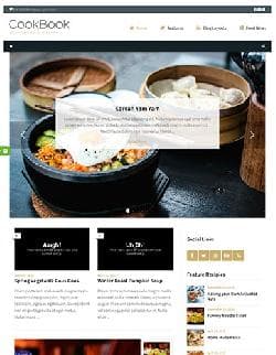 CookBook v1.12 - the WordPress template from Themeforest No. 11393848