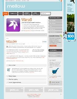 YOO Mellow v5.5.14 - шаблон блога для Joomla