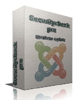 Securitycheck pro database update v1.0.2 - administration of Joomla