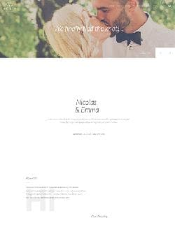  WP Nic & Em v1.0.5 - premium template for website wedding themes 
