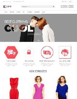 Vina Eclipo v1.0 - премиум шаблон для интернет-магазина одежды