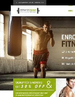 Fitness Zone v3.1 - worpdress a template from Themeforest No. 10612256