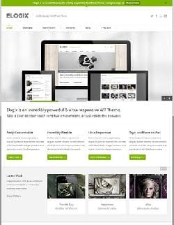  Elogix v3.3 - worpdress шаблон от Themeforest №1958520 