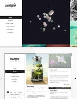  Example v1.2 - worpdress template from themeforest No. 4599565 