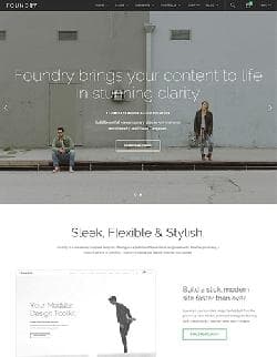 Foundry v2.0.8 - worpdress a template from Themeforest No. 12468676