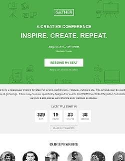  Gather v2.5 - worpdress template from Themeforest No. 12799586 