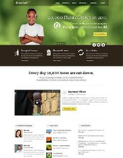 Green Earth v1.09 - worpdress a template from Themeforest No. 2473309