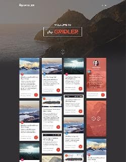  Gridler v1.3.1 - worpdress шаблон от Themeforest №9789426 