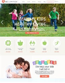 OT KidsHealthy v1.0.0 - a premium a website template for children
