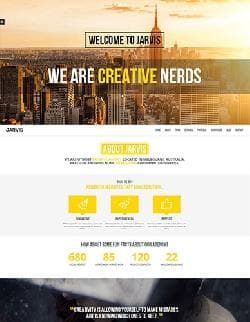  Jarvis v3.9 - worpdress template from Themeforest No. 5370691 