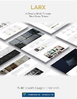  Larx v1.8.5 - worpdress шаблон от Themeforest №10110263 