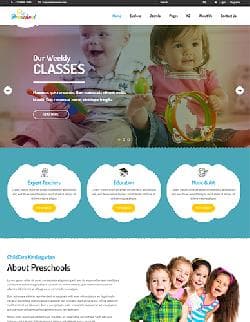 SJ Preschool v1.1.0 - a premium a template for preschool institution
