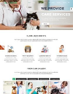 LT Anicare v1.0 - a premium a template for the center for care of animals